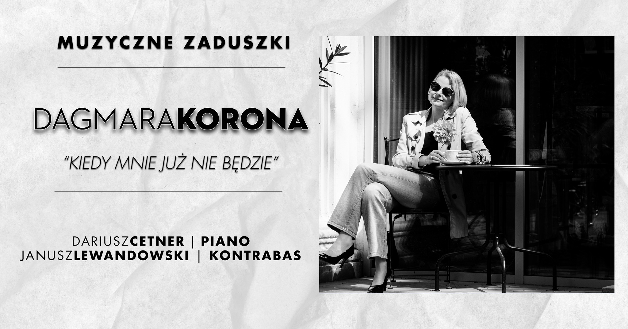 Dagmara Korona: koncert zaduszkowy "Kiedy mnie już nie będzie"