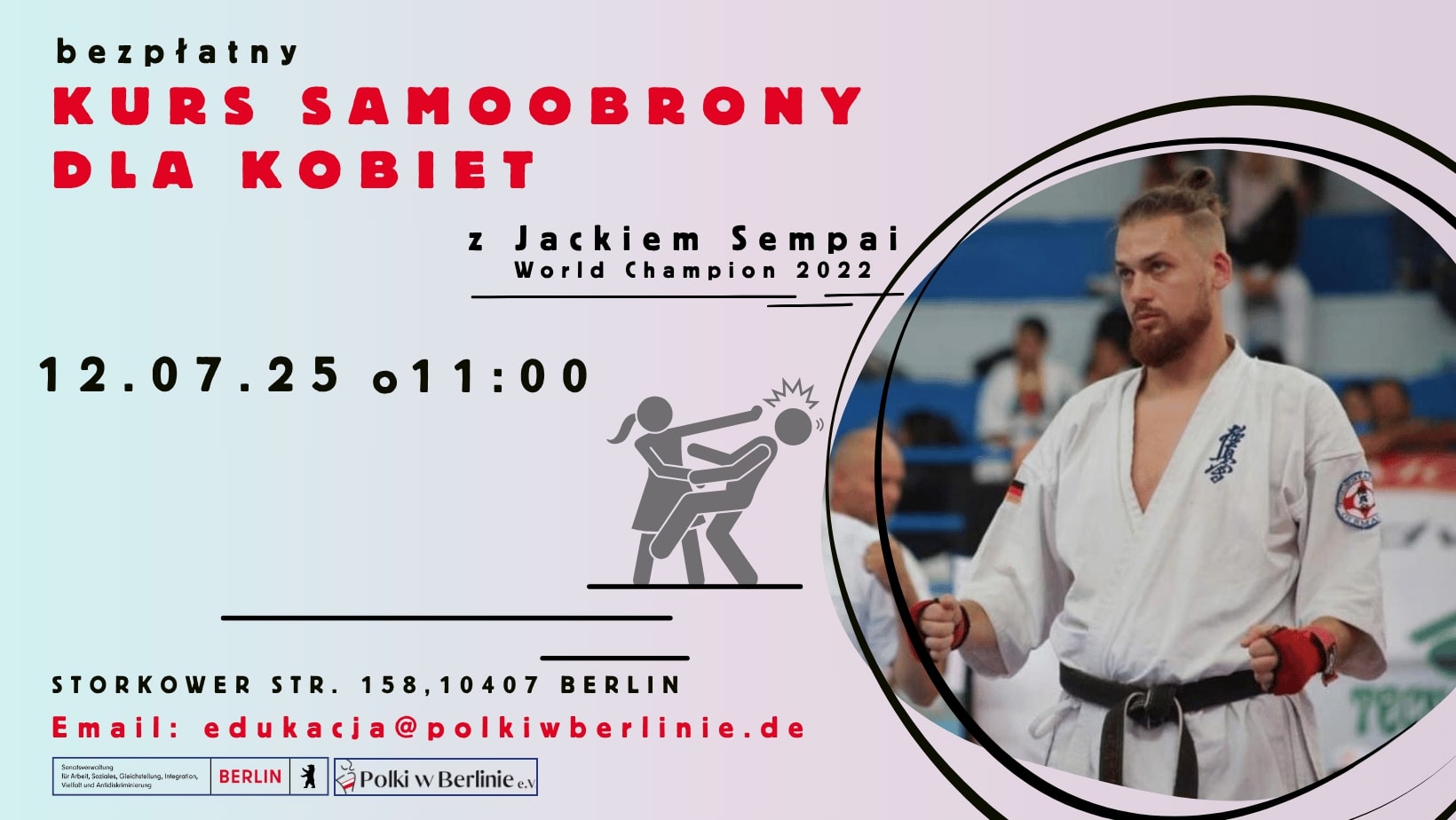 Darmowy kurs samoobrony dla kobiet