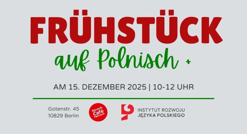 Śniadanie po polsku w Berlinie spotkanie przy stole z jedzeniem