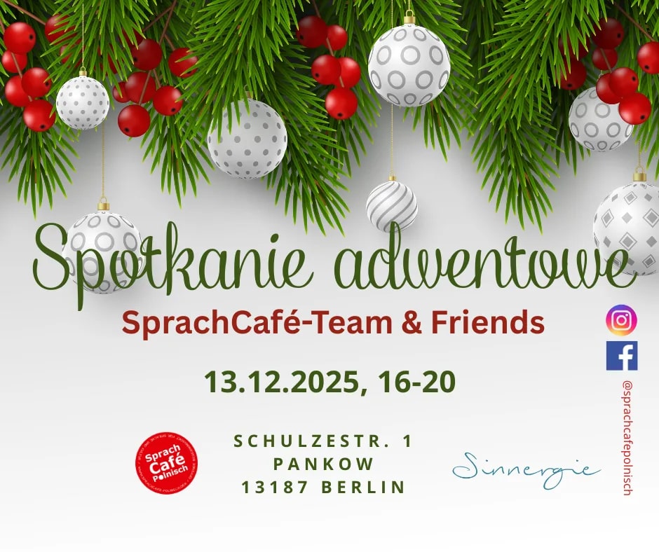 Spotkanie adwentowe SprachCafé-Team & Friends