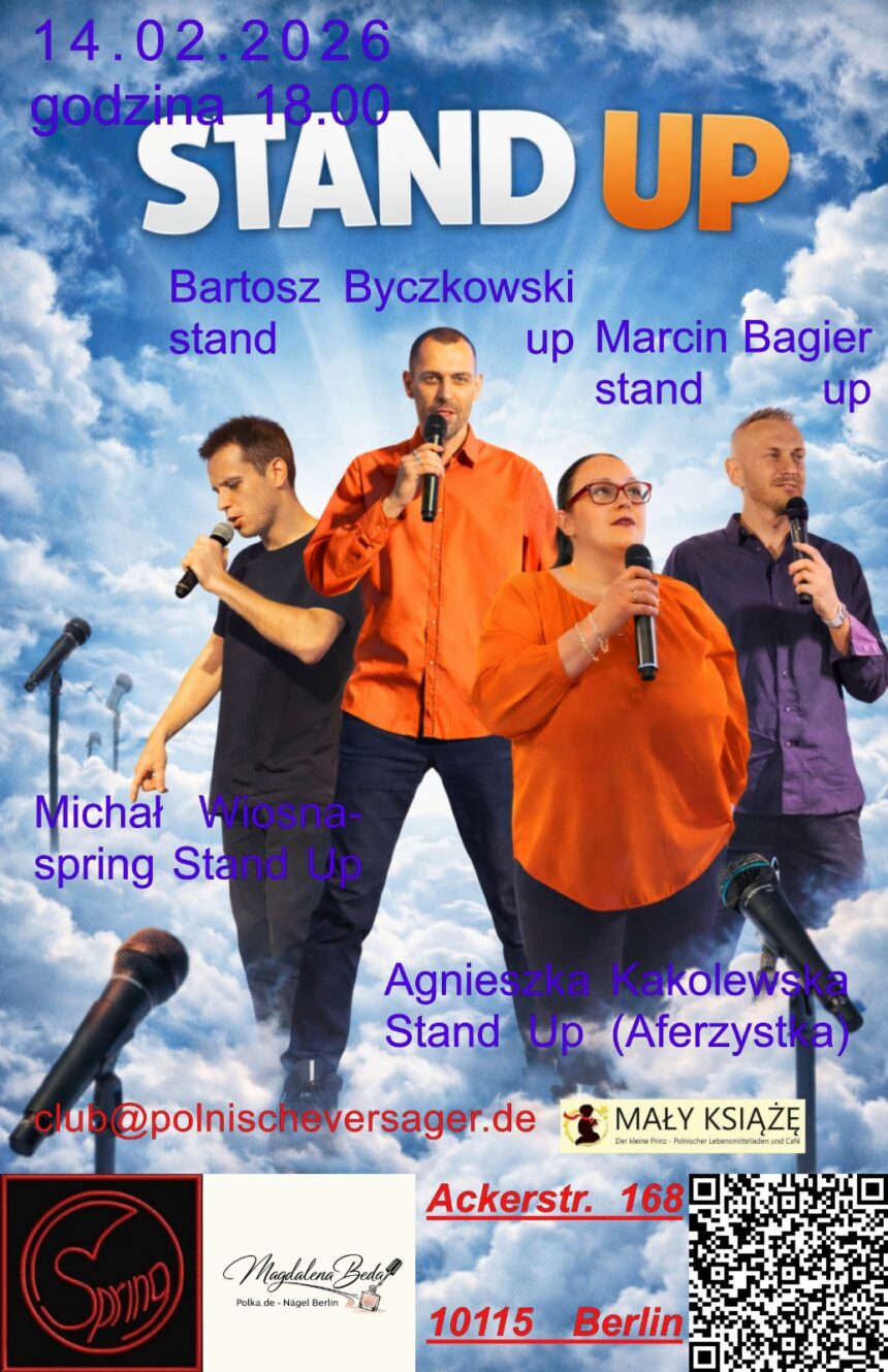 Polski Wieczór Stand Up w Berlinie